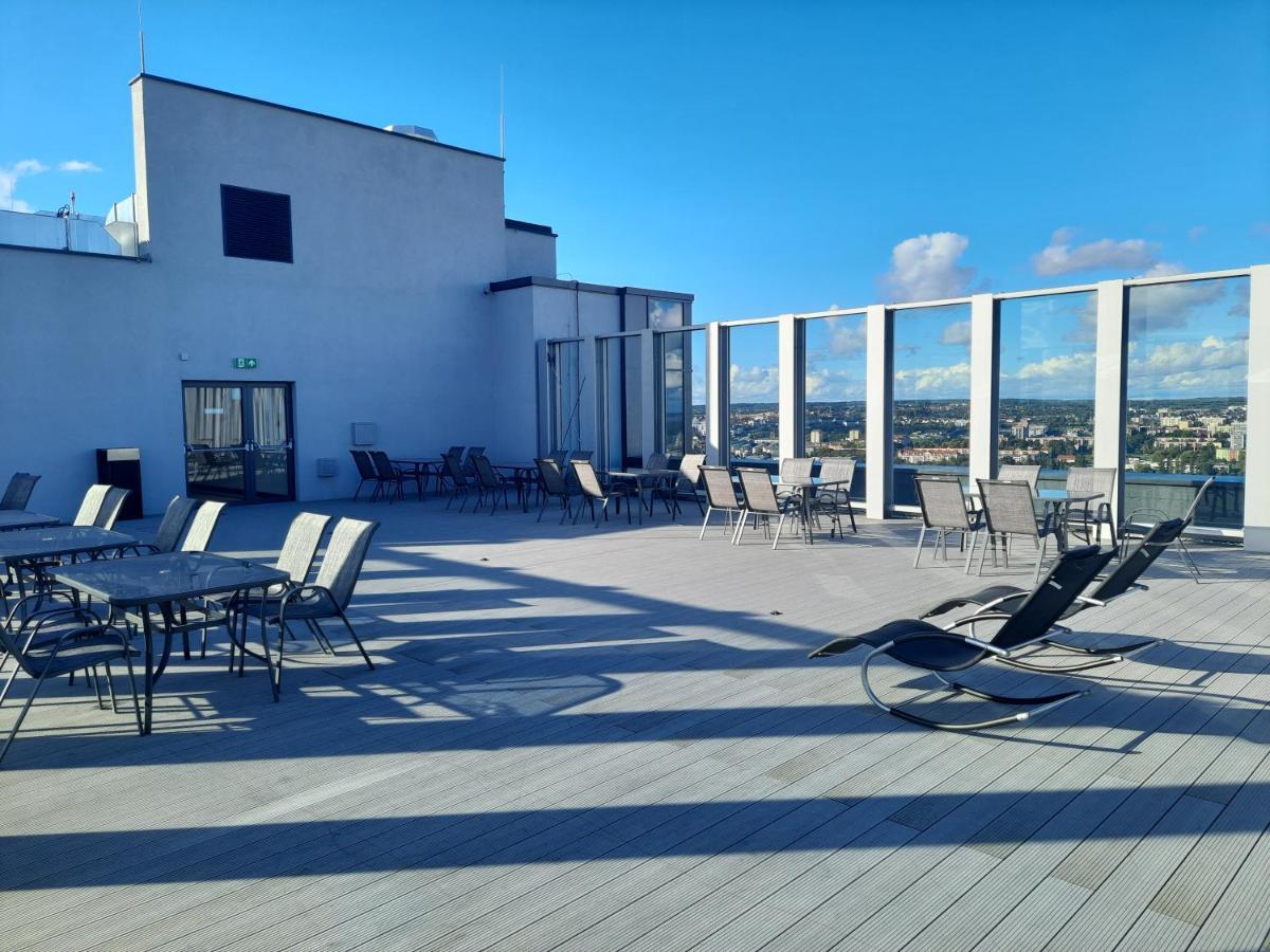 Hanza Tower Sunny Apartment Štetín Exteriér fotografie