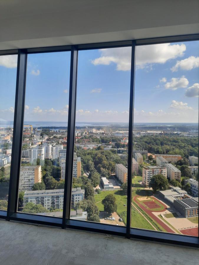 Hanza Tower Sunny Apartment Štetín Exteriér fotografie